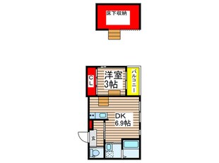 アウディ日比野　ＥＡＳＴの物件間取画像